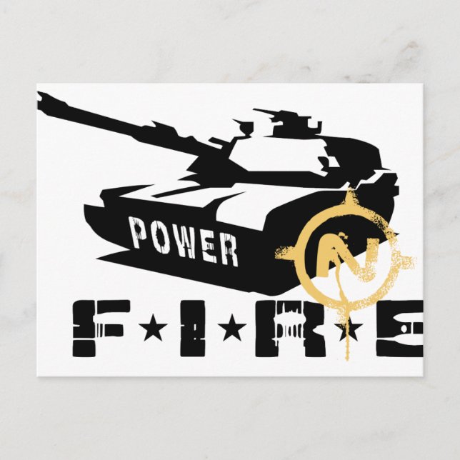 Postal Canon Fire Power (Anverso)