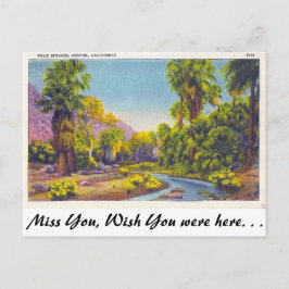 Postal Cañón Palm Springs, California