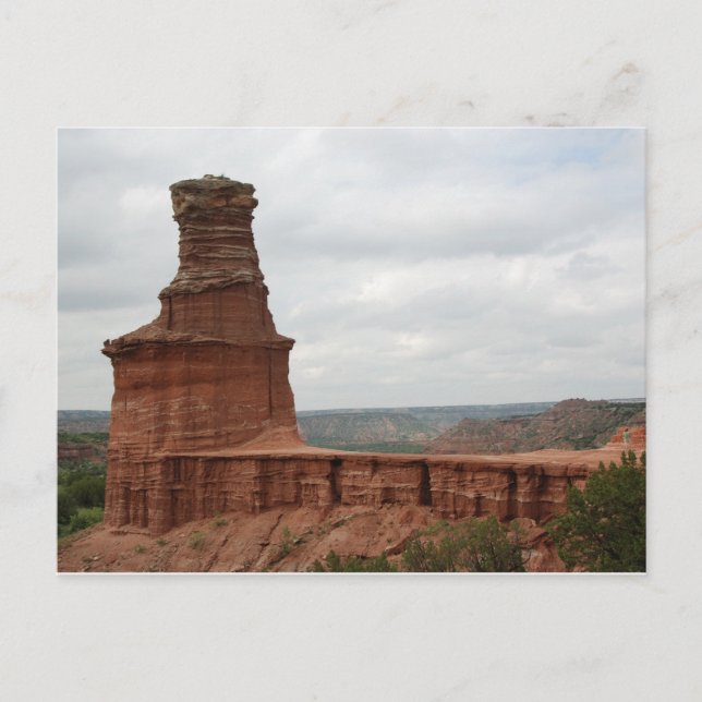 Postal Cañón Palo Duro (Anverso)