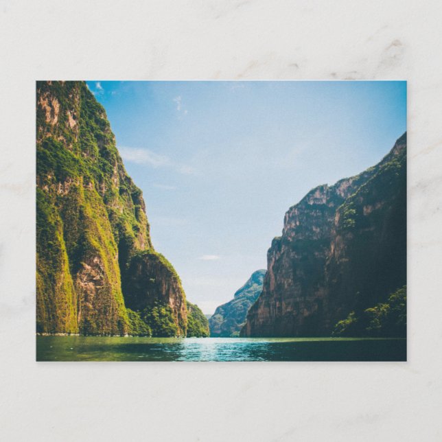 Postal Cañón Sumidero, México (Anverso)