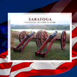 Postal Cañones, Alturas de Bernis Batalla de Saratoga