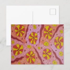 Postal Cañones cósmicos rosados