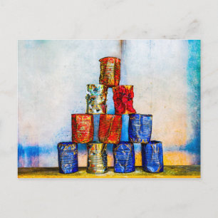 Postal Cañones de sopa - Después del almuerzo