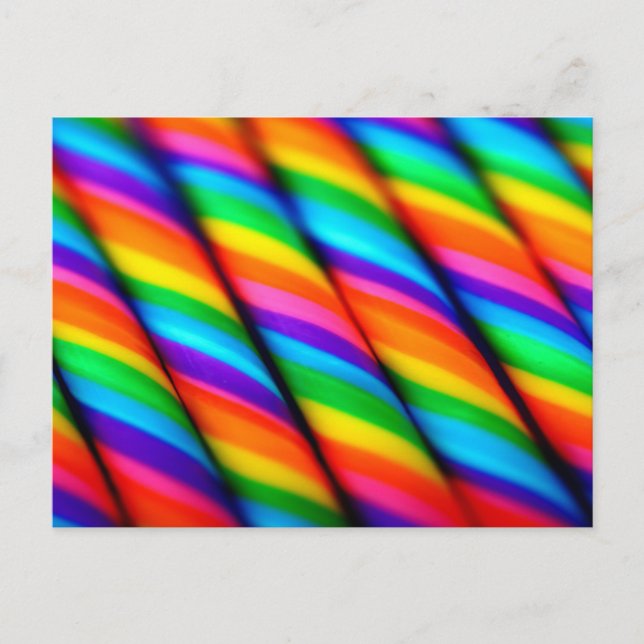 Postal Cañones de vaina arcoiris 2 (Anverso)