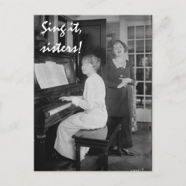 Postal Canta, Hermanas Postcard