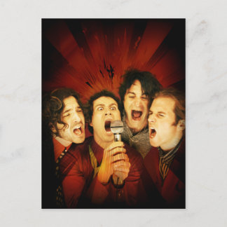 Postal Canta tu corazón hacia fuera