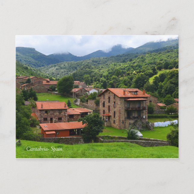 Postal Cantabria-España (Anverso)