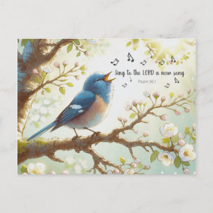 Postal Cantar Al SEÑOR Un Nuevo Salmo De Canción 96:1