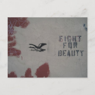 Postal Cantar por la belleza