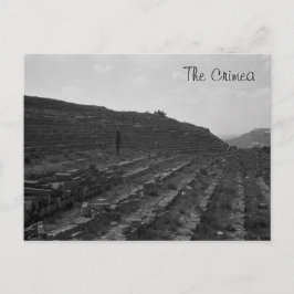 Postal Cantera de caliza de anfiteatro en Crimea