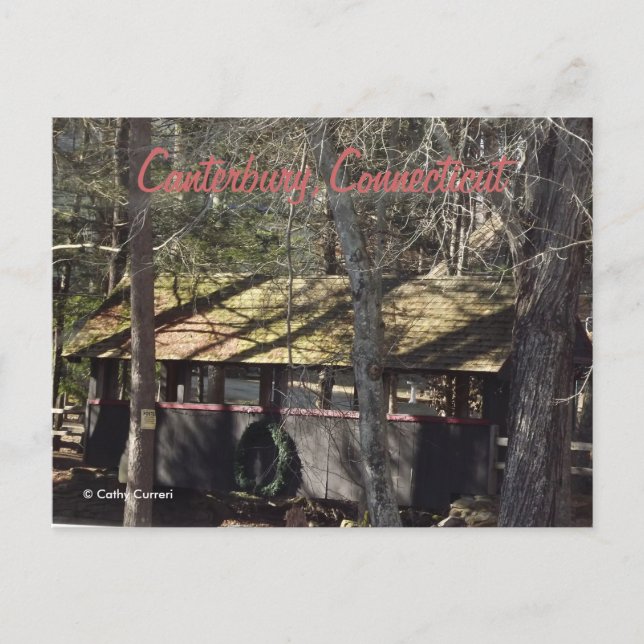 Postal Canterbury, Ct (Anverso)