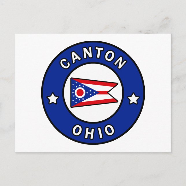 Postal Canton Ohio (Anverso)