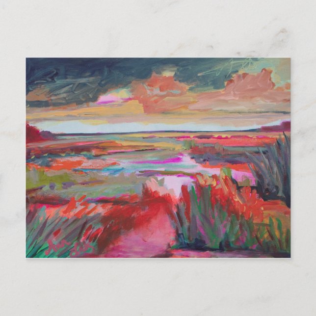 Postal Caos colorido (Anverso)