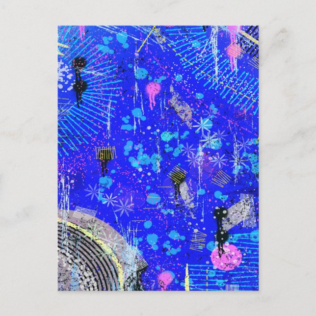 Postal Caos de la mente (Anverso)