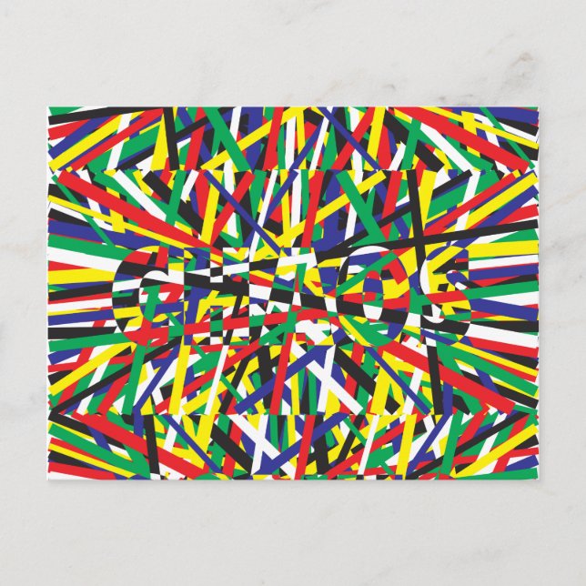 Postal Caos en las prisiones (Anverso)