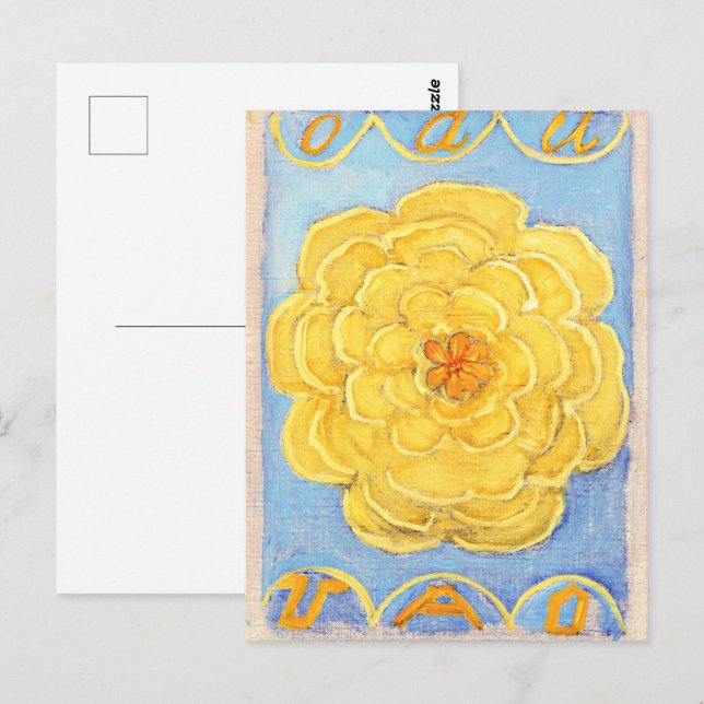 Postal Caos primordial 24 | Hilma af Klint | (Anverso / Reverso)
