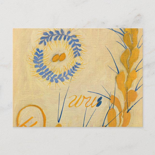 Postal Caos primordial, No.26 de Hilma af Klint (Anverso)