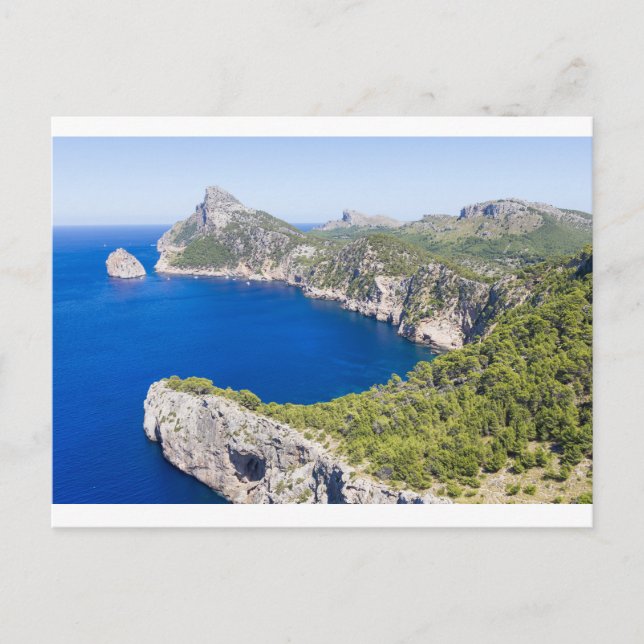 Postal Cap de Formentor, Mallorca, España (Anverso)