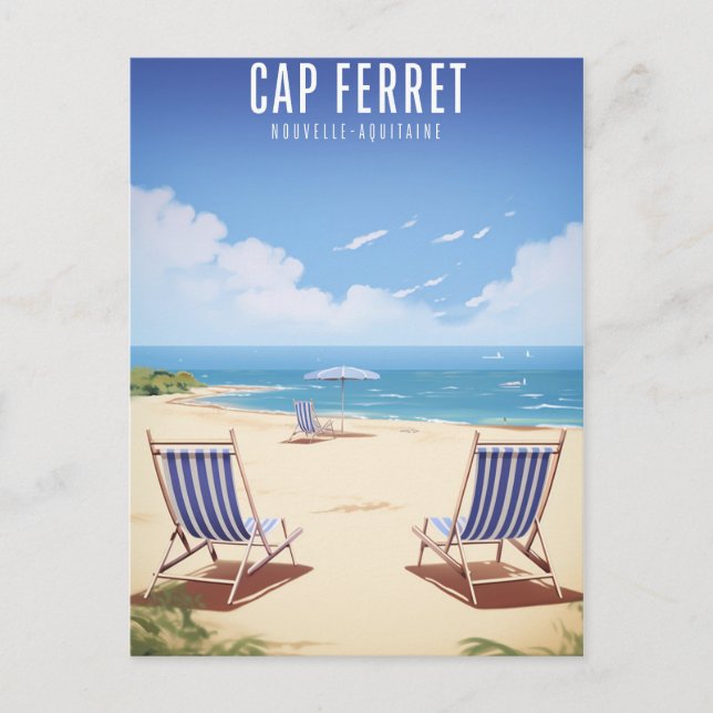 Postal Cap Ferret - poster - Affiche (Anverso)