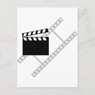Postal capa de película de hollywood