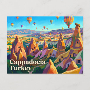 Postal Capadocia Turquía