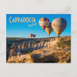 Postal Capadocia, Turquía: Globos Aerostáticos