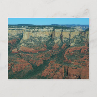 Postal Capas de rocas rojas en Sedona Arizona