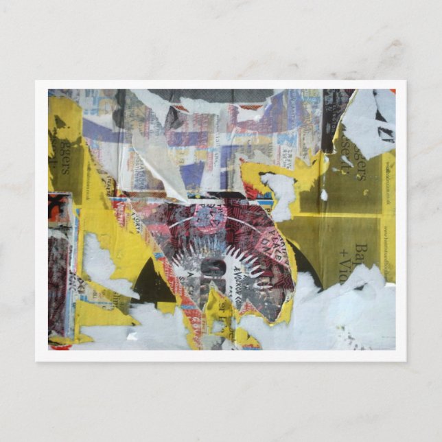 Postal Capas rotas de posters (Anverso)