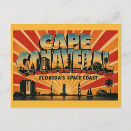 Postal Cape Canaveral Florida Puerta de la Costa Espacial