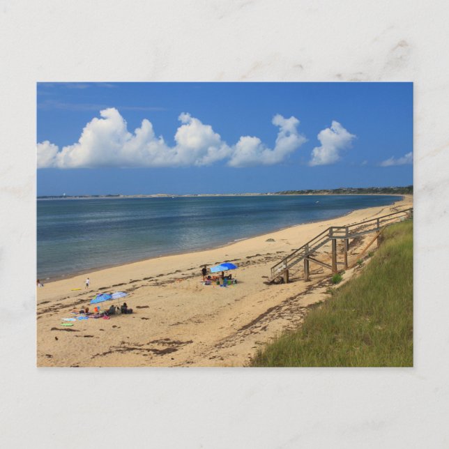 Postal Cape Cod Bay Beach Truro (Anverso)