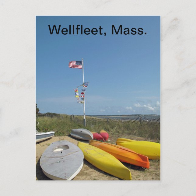 Postal Cape Cod Boatyard (Anverso)