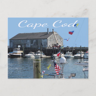 Postal Cape Cod Provincetown MAMÁES Fishermans Wharf Post
