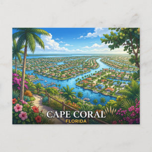 Postal Cape Coral Florida Viajes