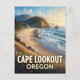 Postal Cape Lookout State Park — Oregón