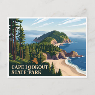 Postal Cape Lookout State Park Tillamook Oregon