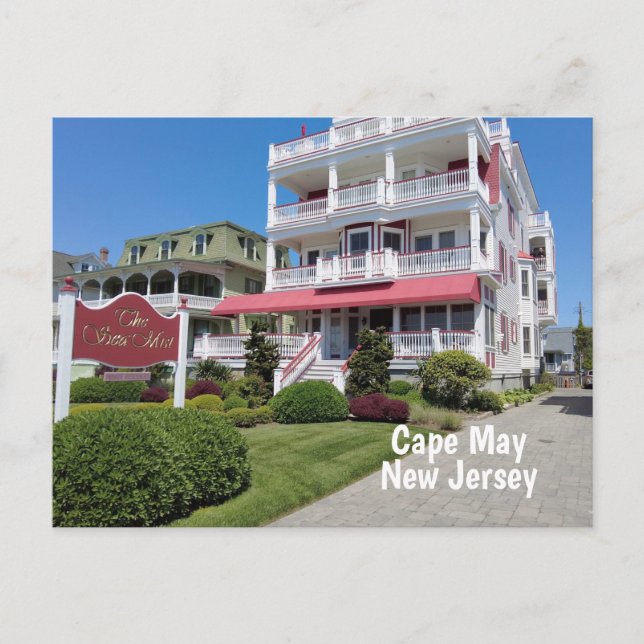 Postal Cape May NJ (Anverso)