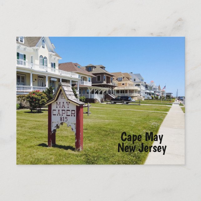 Postal Cape May NJ (Anverso)