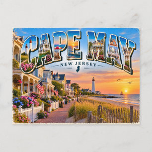 Postal Cape May, Nueva Jersey