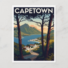 Postal Cape Town – Scenic Coastal View Art Print