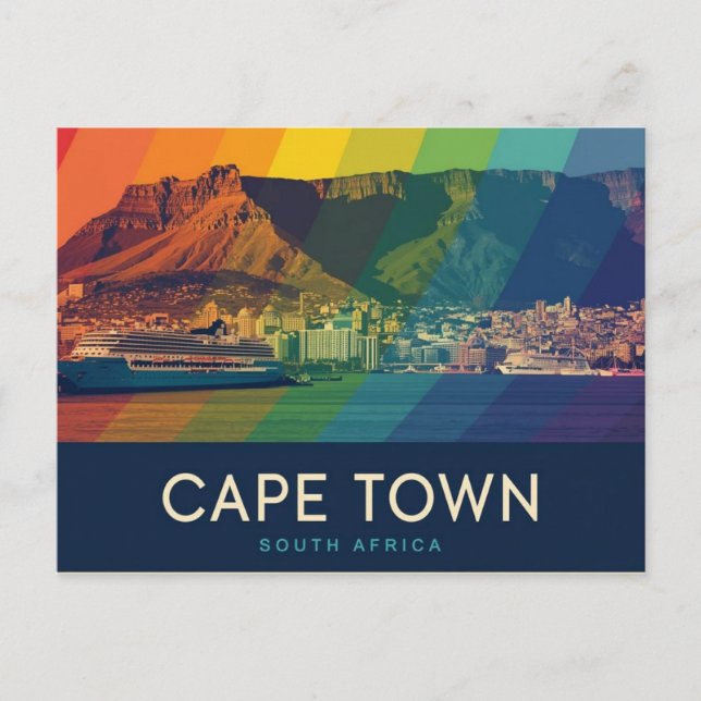 Postal Cape town south africa (Anverso)