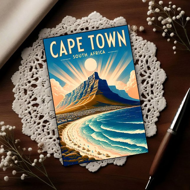 Postal Cape Town - South Africa Vintage Travel  (Subido por el creador)