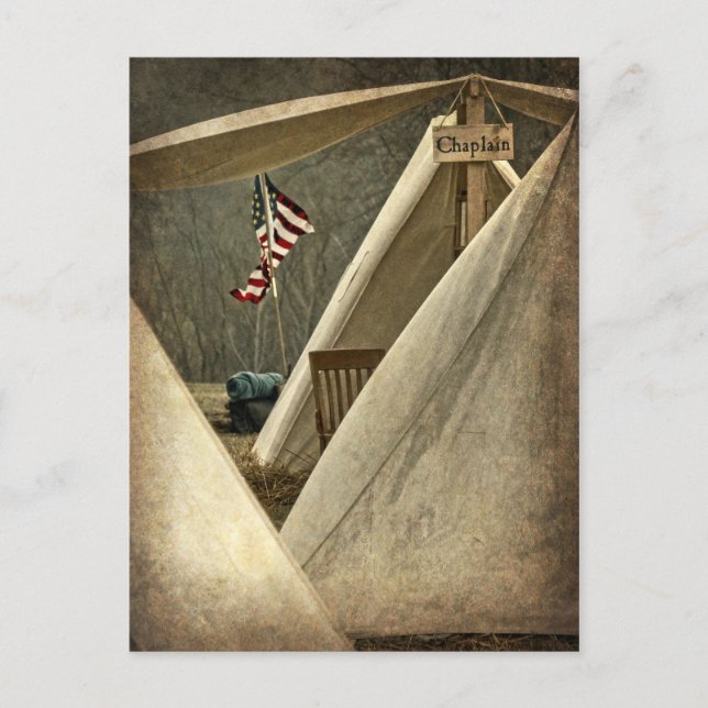 Postal Capellán del ejército (Anverso)