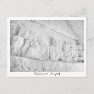Postal Capilla de hielo de Balea