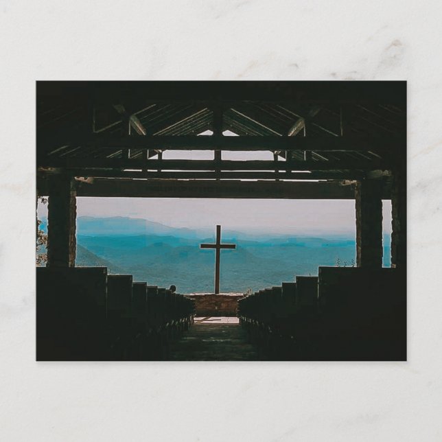 Postal Capilla de la Plaza de la Bonito Cristiana Carolin (Anverso)