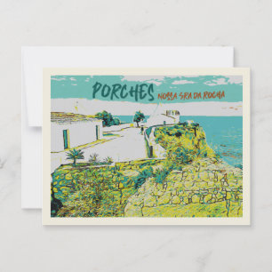 Postal Capilla de Nossa Senhora da Rocha, Algarve, Portug