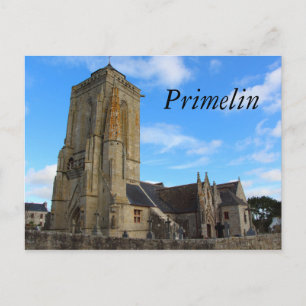 Postal Capilla de Saint Tugen en Primelin