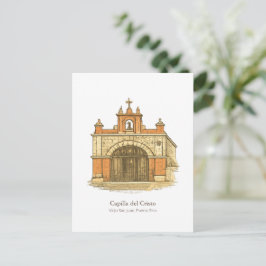 Postal Capilla del Cristo – Old San Juan