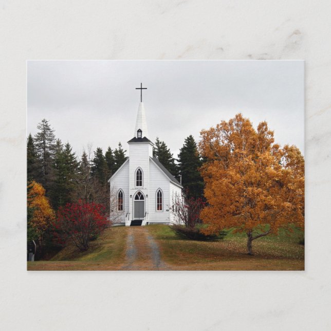 Postal Capilla del país (Anverso)
