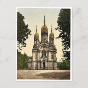 Postal Capilla griega, Wiesbaden, Hesse-Nassau, Alemania