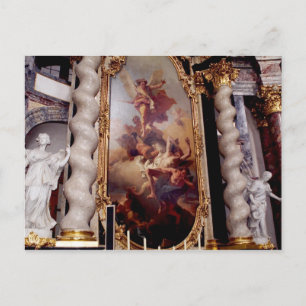 Postal Capilla Hofkirche en el Palacio Residenz,